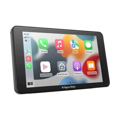 KRÜGER&MATZ Auto radio KM2016 1DIN 6,36" CarPlay/Android Auto